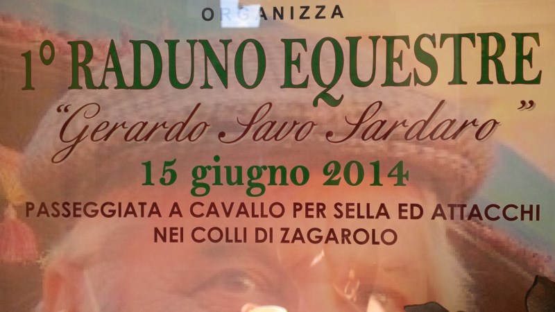 1° Raduno Equestre “Gerardo Savo Sardaro”
