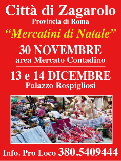 Mercatini di Natale a Zagarolo