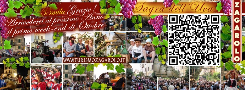 “Evviva er vino de li Castelli”. Zagarolo, 71° Sagra dell’Uva