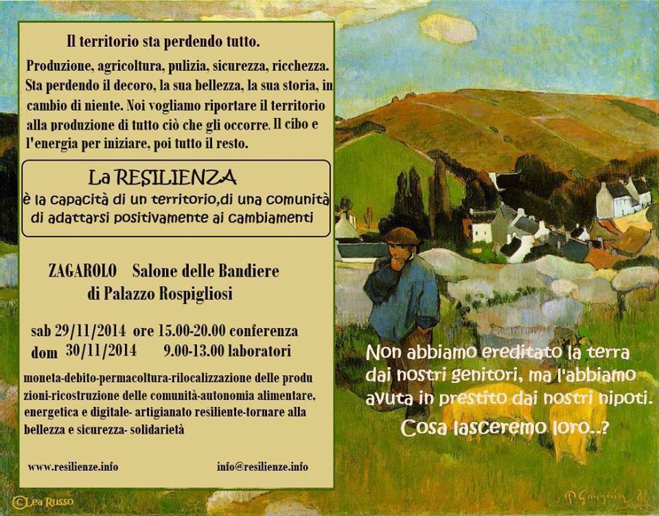 Resilienze a Zagarolo