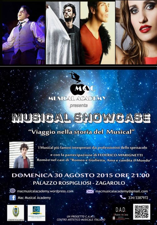 30 AGOSTO – MUSICAL SHOWCASE @ PALAZZO ROSPIGLIOSI