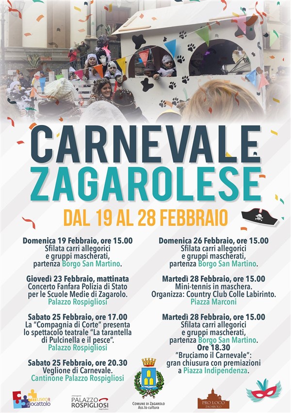 19-28 Febbraio – Carnevale Zagarolese 2017