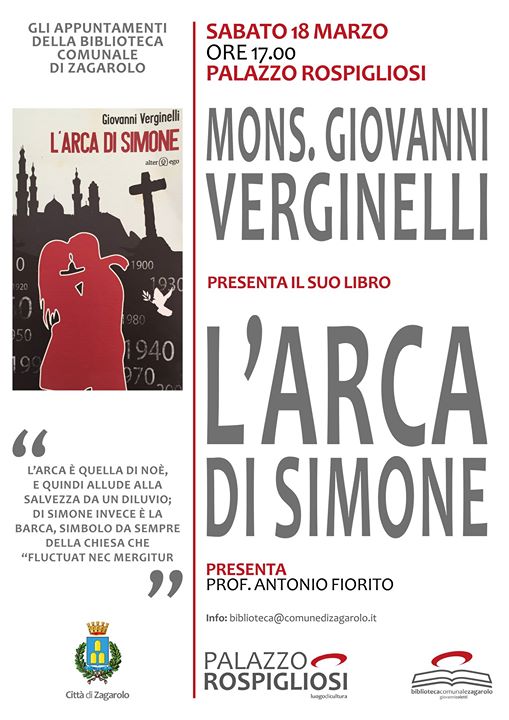 “L’Arca di Simone”. Presentazione del libro