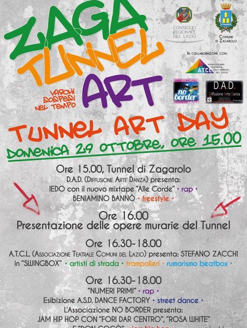 Tunnel Art Day-29 Ottobre 2017