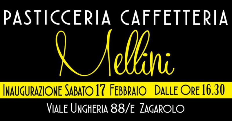 Inaugurazione Pasticceria Caffetteria Mellini