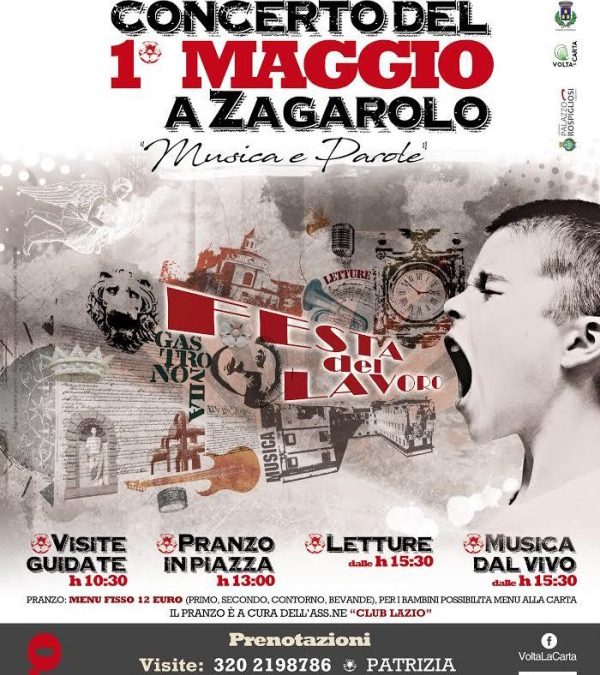 Concerto 1° maggio – Zagarolo