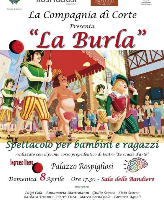“La Burla” a Palazzo Rospigliosi