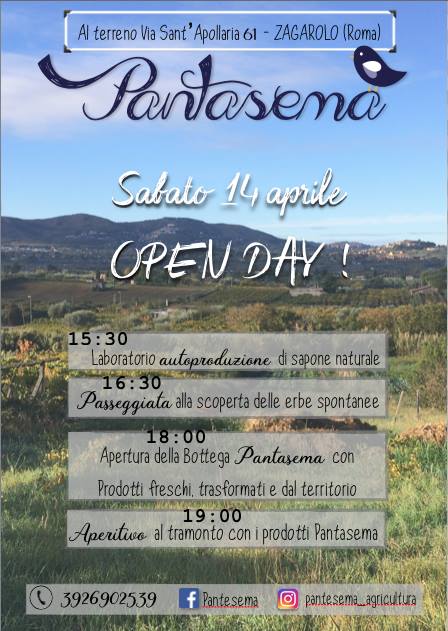 Open Day di Pantasema