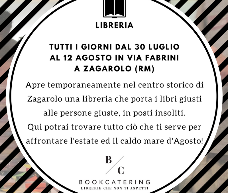 BookCatering a Zagarolo: una libreria che non c’era!