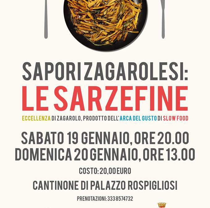 Sapori Zagarolesi: le Sarzefine