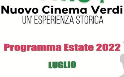 GIOVEDI’ 21 LUGLIO CINEMA AL GIARDINO PENSILE