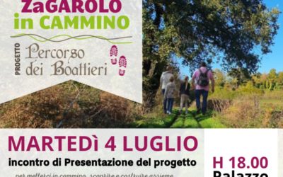 ‘ZaGAROLO in Cammino’ presentazione del progetto per il recupero del ‘Percorso dei Boattieri’