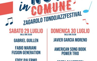 “Zagarolo… che spettacolo!” – il 29 e 30 luglio 2023 torna l’appuntamento con lo “Zagarolo TondoJazzFestival