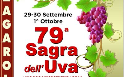 79° SAGRA DELL’UVA di Zagarolo – dal 29 Settembre al 1 Ottobre