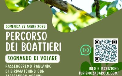 Domenica 27 Aprile Zagarolo in Cammino lungo il “Percorso dei Boattieri”: Sognando di Volare!