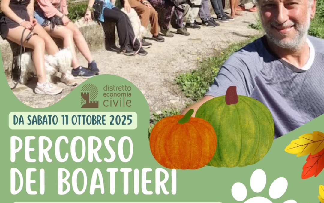 🍃 In cammino senza confini – tornano le passeggiate sul Percorso dei Boattieri