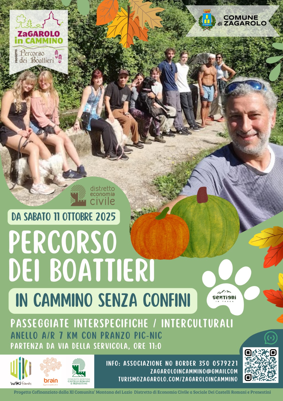 percorso boattieri passeggiate autunno 2025