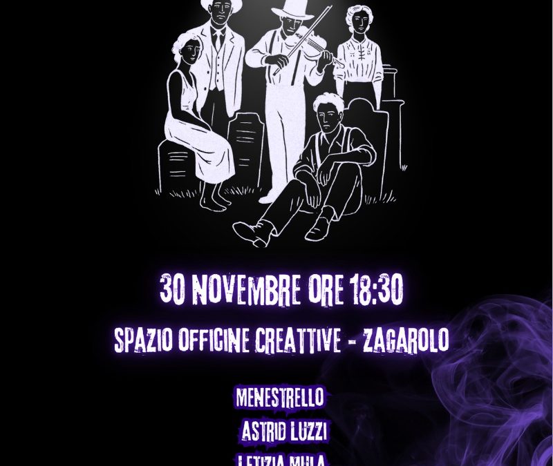 🎻 “Vivi nel Buio” – Musica, poesia e narrazione nello Spazio Officine Creative di Zagarolo