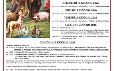 🔥 Sant’Antonio Abate a Zagarolo – Tradizione, fede e folklore dal 14 al 18 gennaio 2026